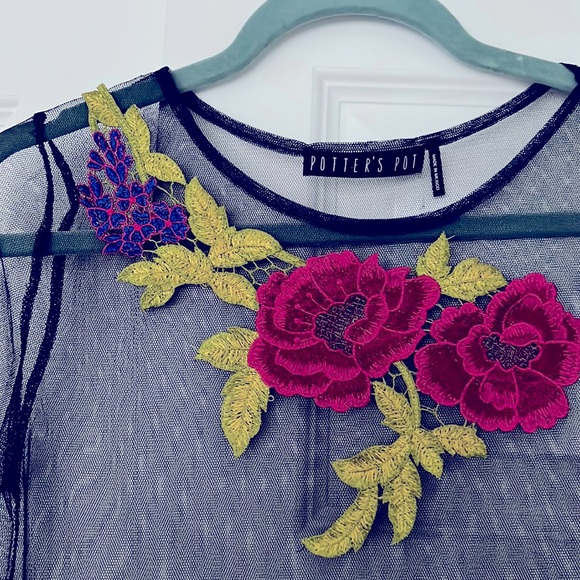 Mesh blouse - Picture 2 of 3